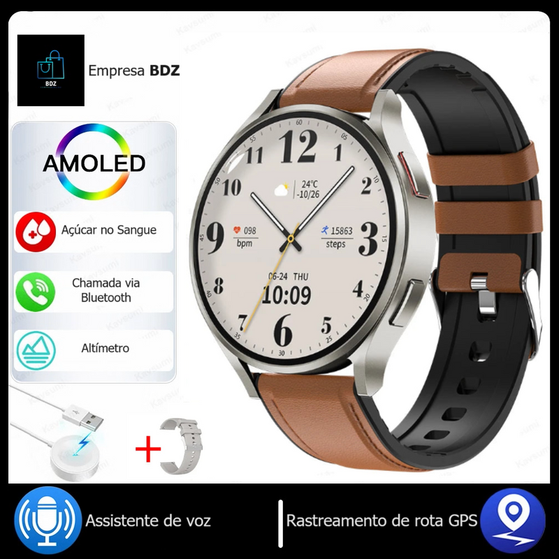 Smartwatch GUHUAVMI AMOLED - BDZ