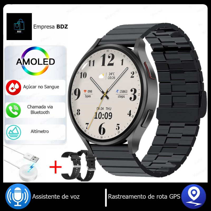 Smartwatch GUHUAVMI AMOLED - BDZ