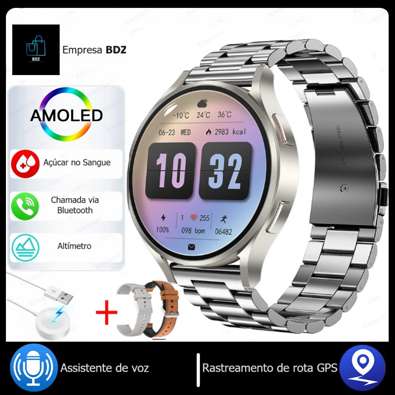 Smartwatch GUHUAVMI AMOLED - BDZ