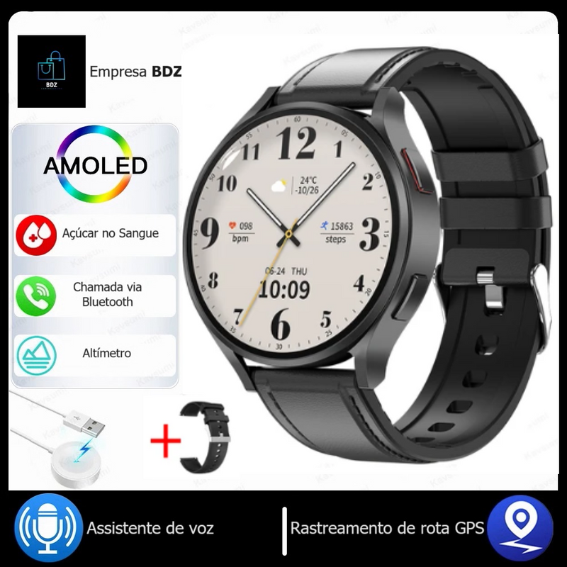 Smartwatch GUHUAVMI AMOLED - BDZ