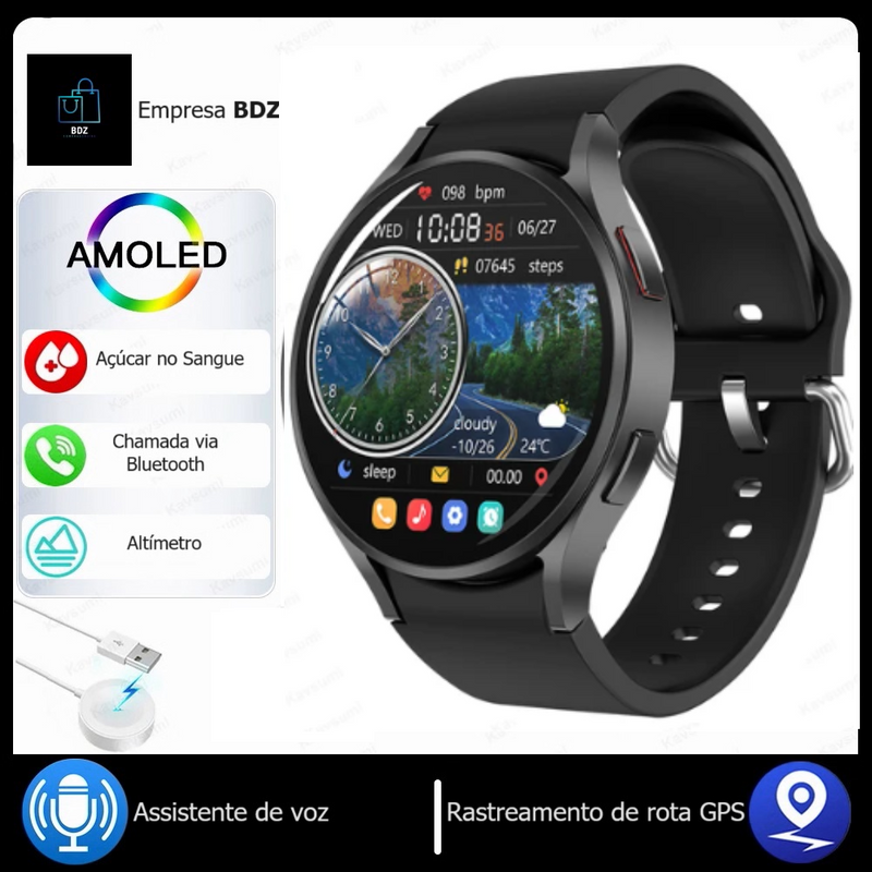 Smartwatch GUHUAVMI AMOLED - BDZ