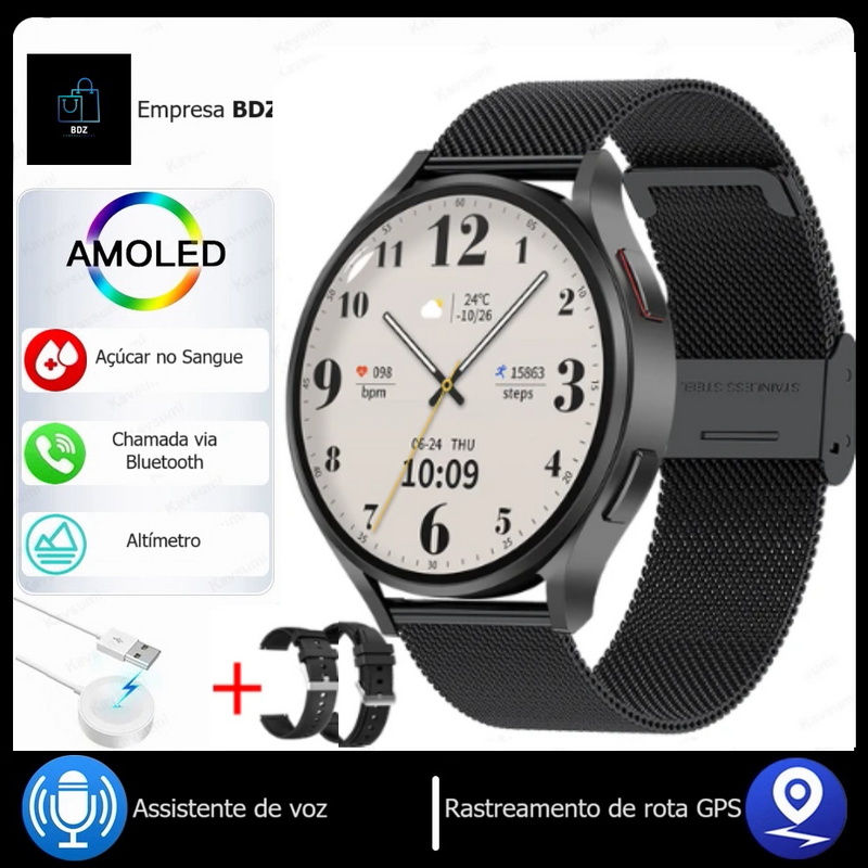 Smartwatch GUHUAVMI AMOLED - BDZ