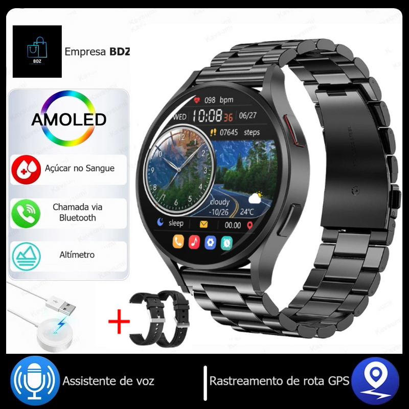 Smartwatch GUHUAVMI AMOLED - BDZ