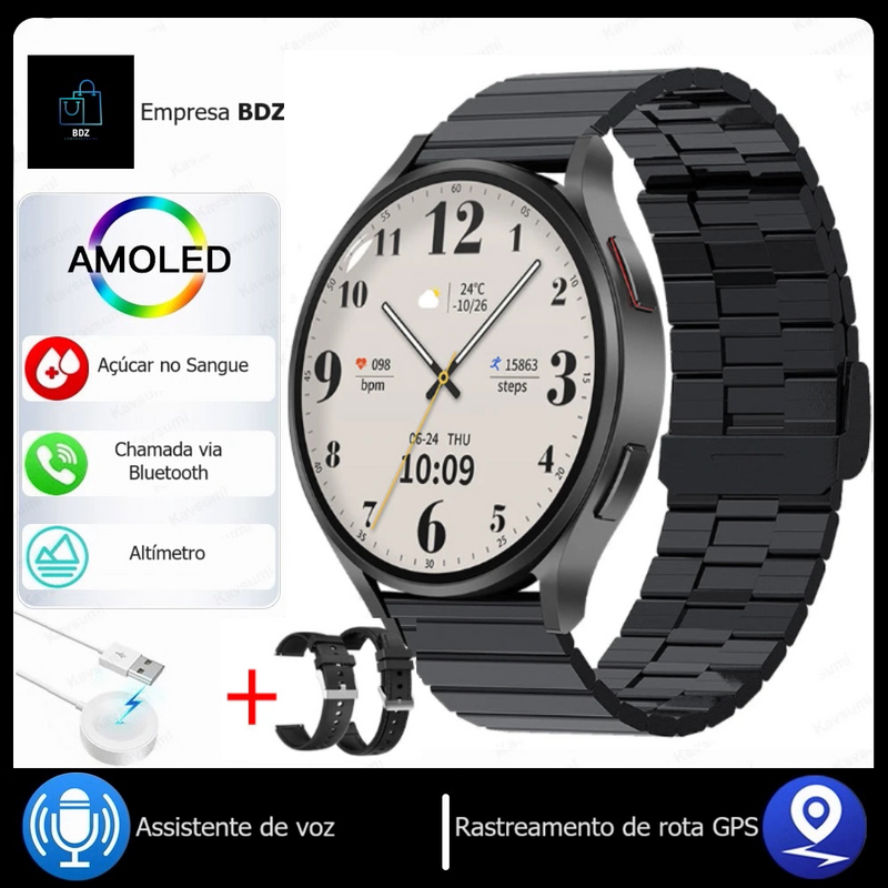 Smartwatch GUHUAVMI AMOLED - BDZ