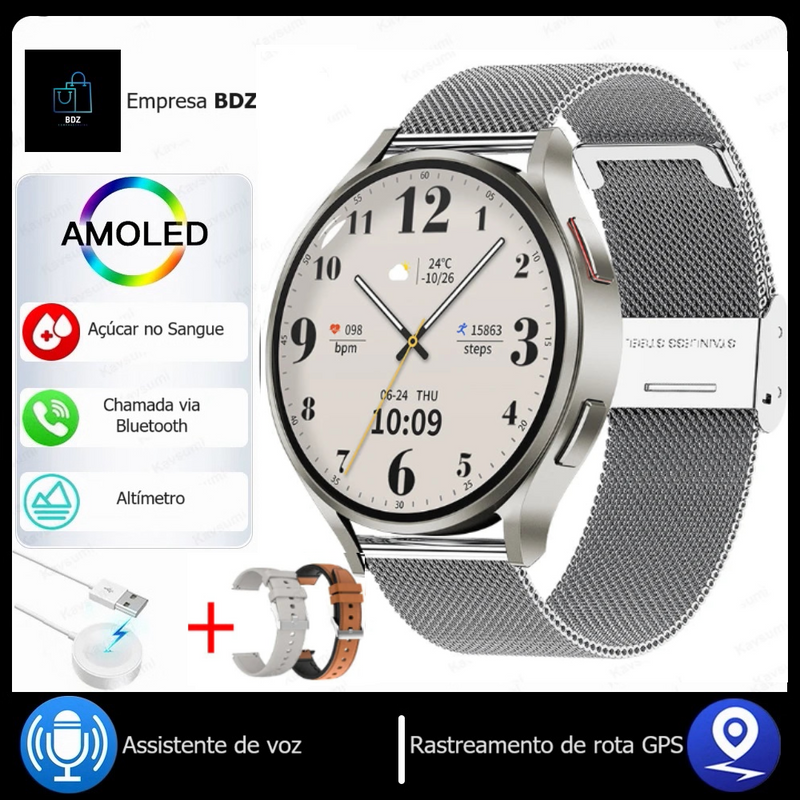 Smartwatch GUHUAVMI AMOLED - BDZ