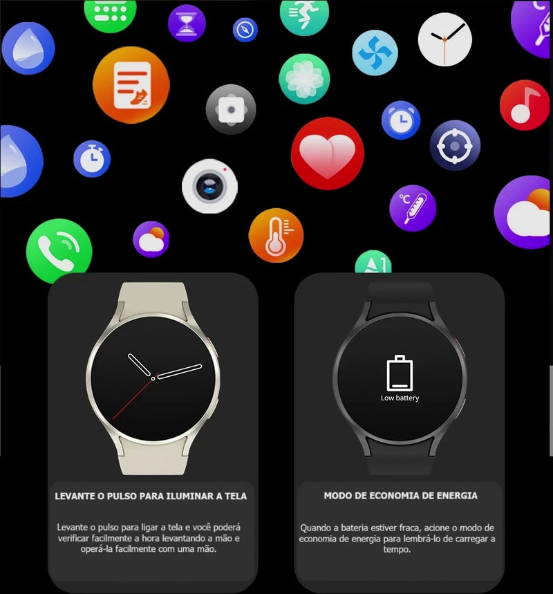 Smartwatch GUHUAVMI AMOLED - BDZ