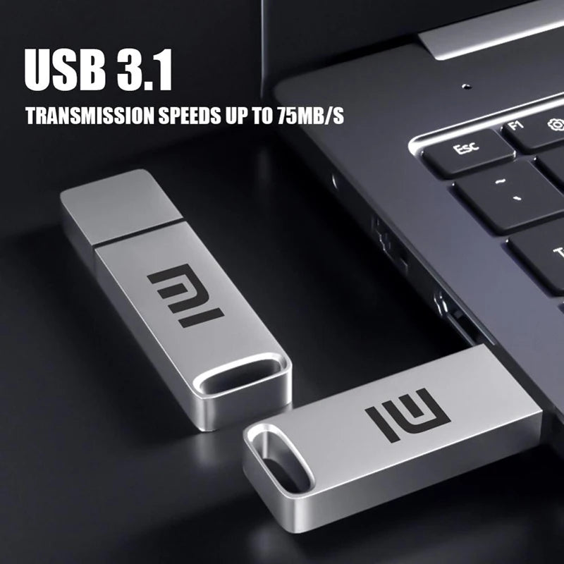 Pen Drive USB 3.1 Original da Xiaomi: Alta Velocidade e Resistente à Água - BDZ