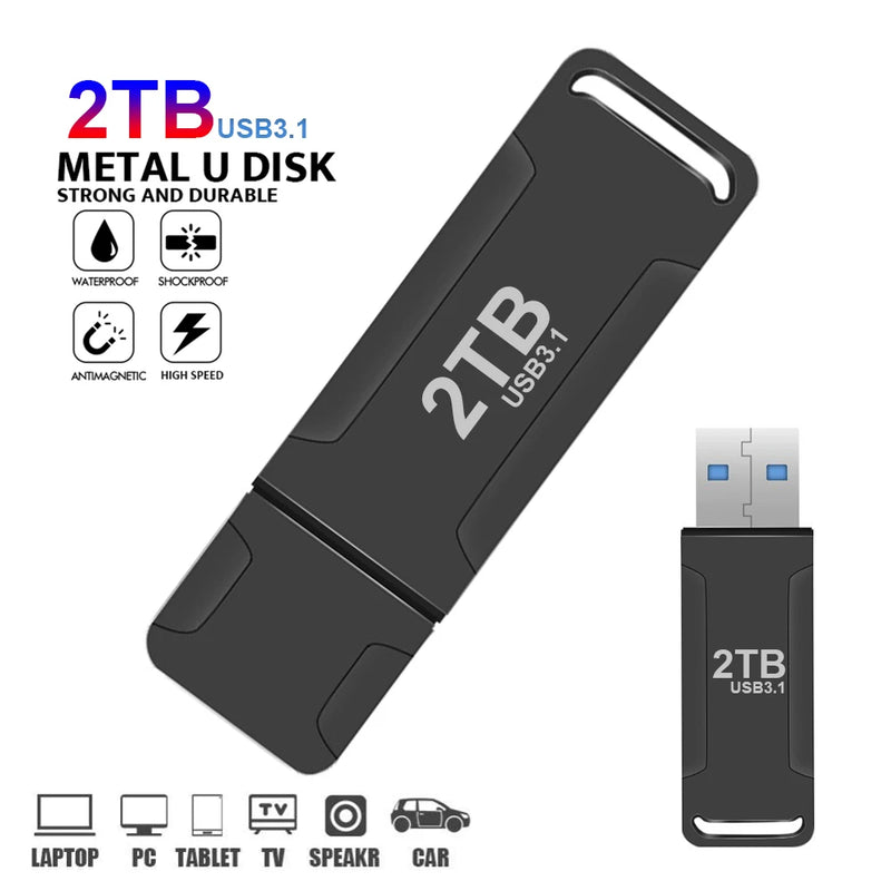 Pen Drive USB 3.1 de 512GB, 1TB, 2TB - BDZ