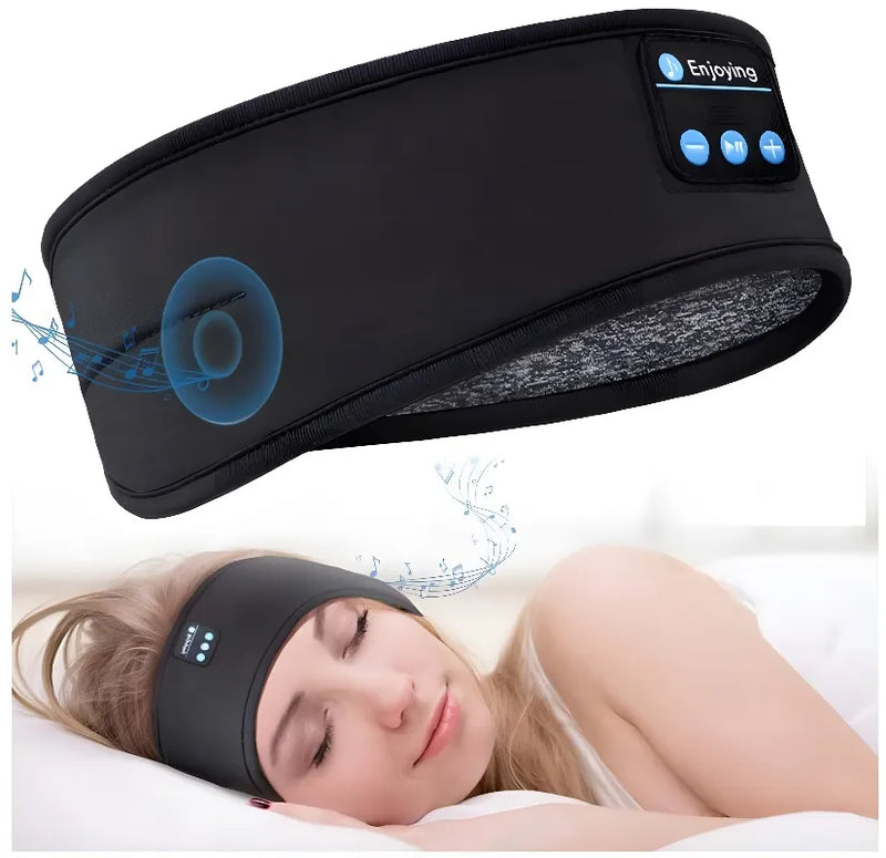 Faixa de Cabeça com Fones de Ouvido Bluetooth, para Dormir e Correr - BDZ