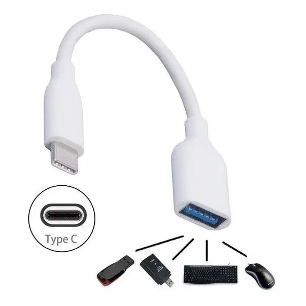 Adaptador USB 3.0 para USB Tipo: C com Cabo Versátil - BDZ