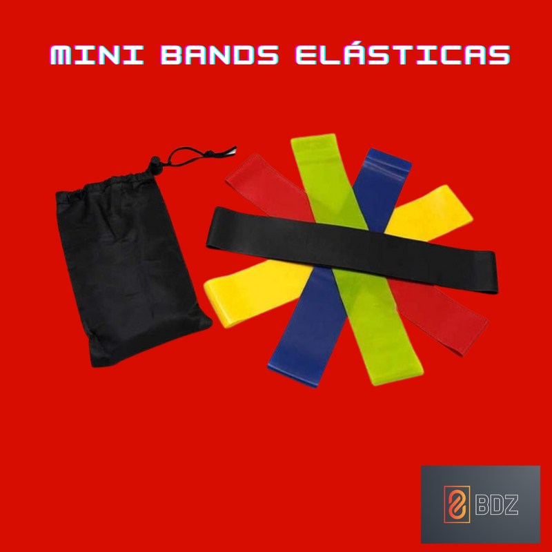 Kit 5 Mini Band Elásticas - BDZ